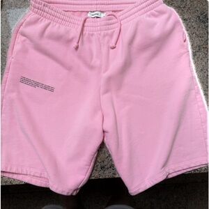 PANGAIA original organic cotton athletic shorts.